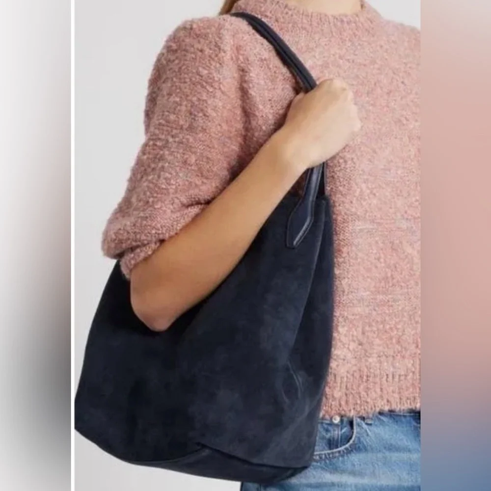 MADEWELL The Shopper Tote in Soft Grain Suede - Picture 14 of 16